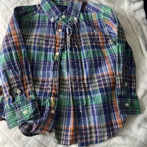Ralph Lauren Multicolor Plaid Shirt